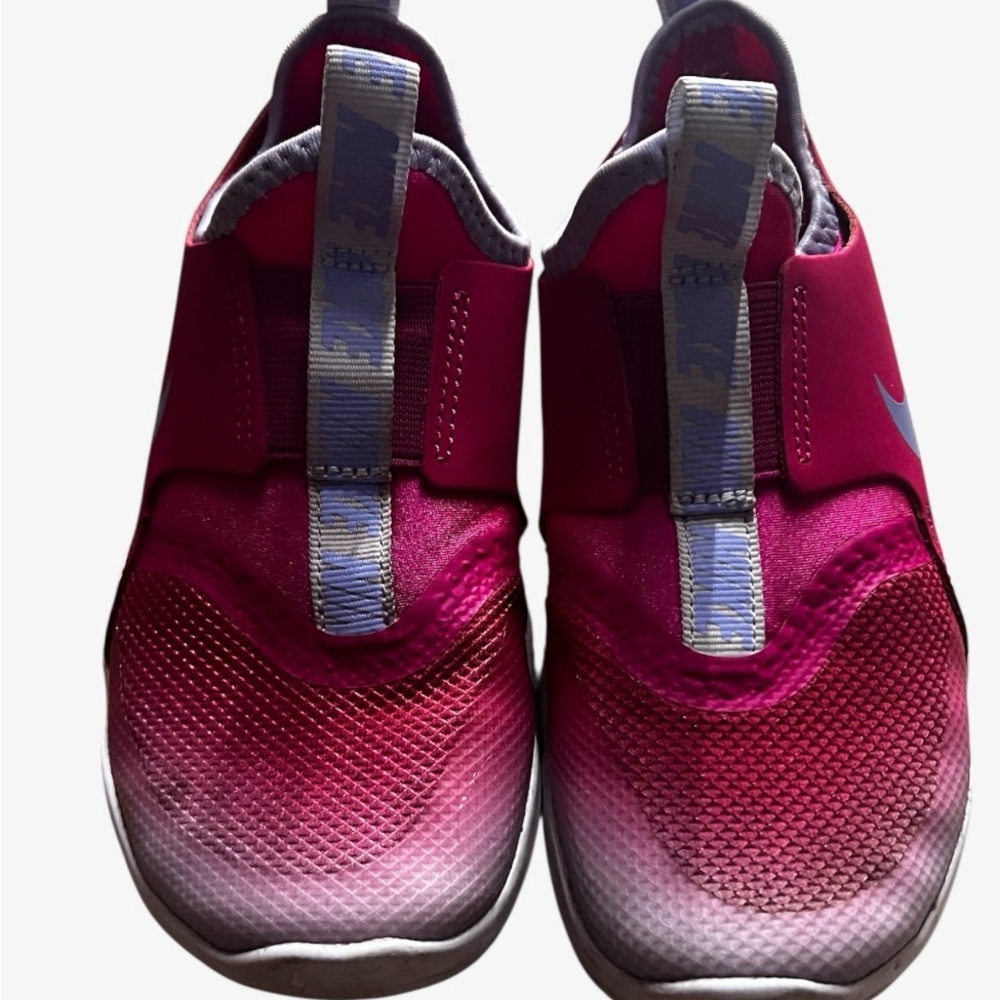 Nike Kids Fuchsia Slip-On Sneakers